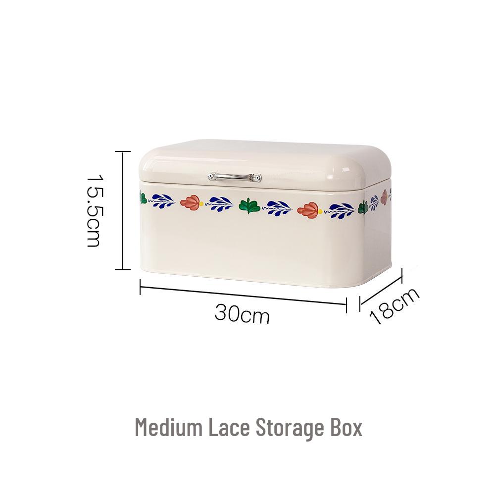 European Desktop Storage Box: Rust-Proof, Sun-Proof Organizer for Bread, Files, Cups, and Dishes