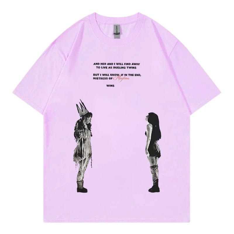 

Леди Гага The Mayhem Ball Tour 2025 Мерч Футболка Мужская Женская Одежда Готические Винтажные Футболки Модные Повседневные Футболки Оверсайз 4XL