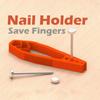 2pcs Practical Nail Fixing Tools Save Fingers Auxiliary Pliers Durable Nail Holder  Carpenter