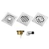 Practical Sturdy Stainless Steel Floor Drain Set with Strong Filtration Bathroom Accessory for Household Daily Use