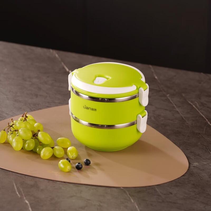 

LIAN Stainless Steel Double-Layer Insulated Lunch Box