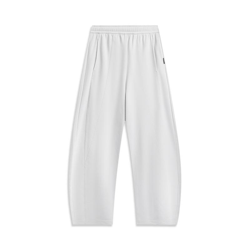 Li Ning Outdoor CF Водонепроницаемые Прямые Свободные Брюки Женские Брюки Кристалл-Лайм AKLW096-4 XS