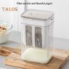 1100 ml Joghurt-Sieb, großes Fassungsvermögen, ultrafeines Netz, klar, sichtbar, multifunktional, für Tee, Milch, Saft, hausgemachte Molke, Separator, Filter, Küche