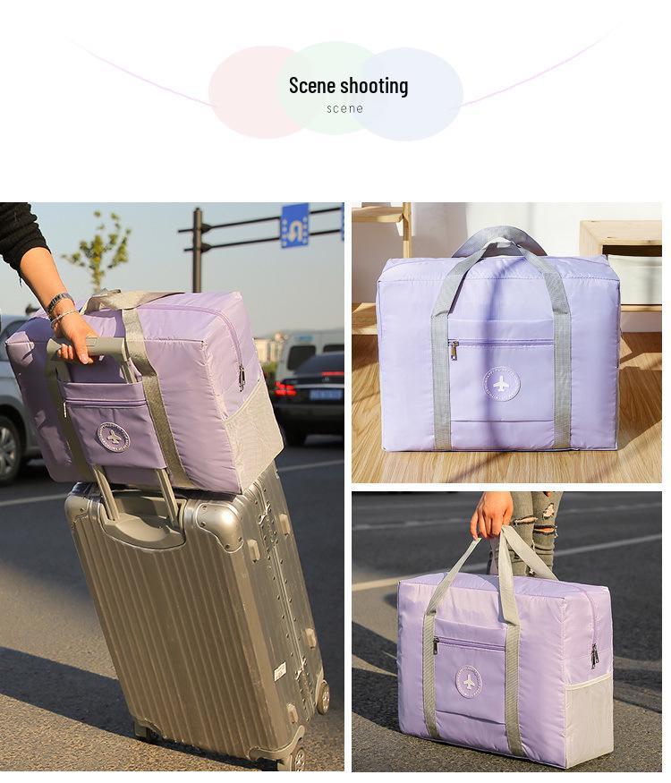 Large-Capacity Multifunctional Travel Bag: Waterproof Student, Luggage, Quilts & Carry-On Storage