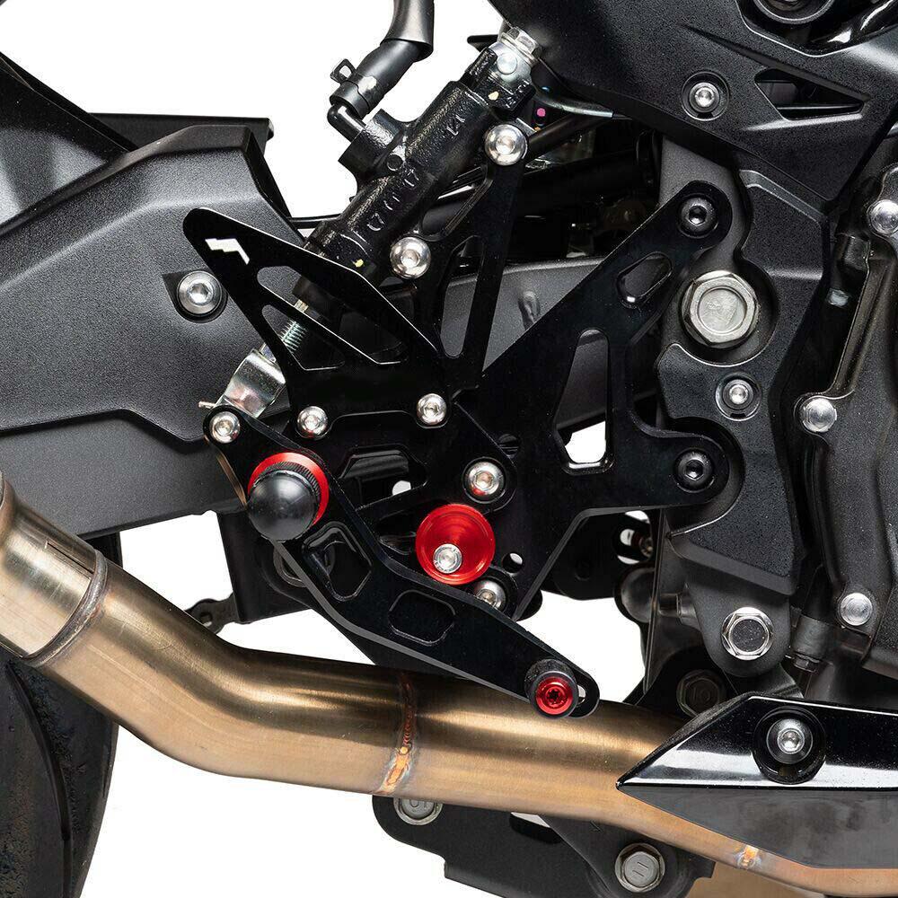 Kawasaki Ninja 250/400 Z400 18-23 Adjustable Rearset Footpegs