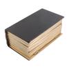 Wood Book Tissue Box Cover Antique Napkin Holder Box Antique Book Box Cover  Office Desk