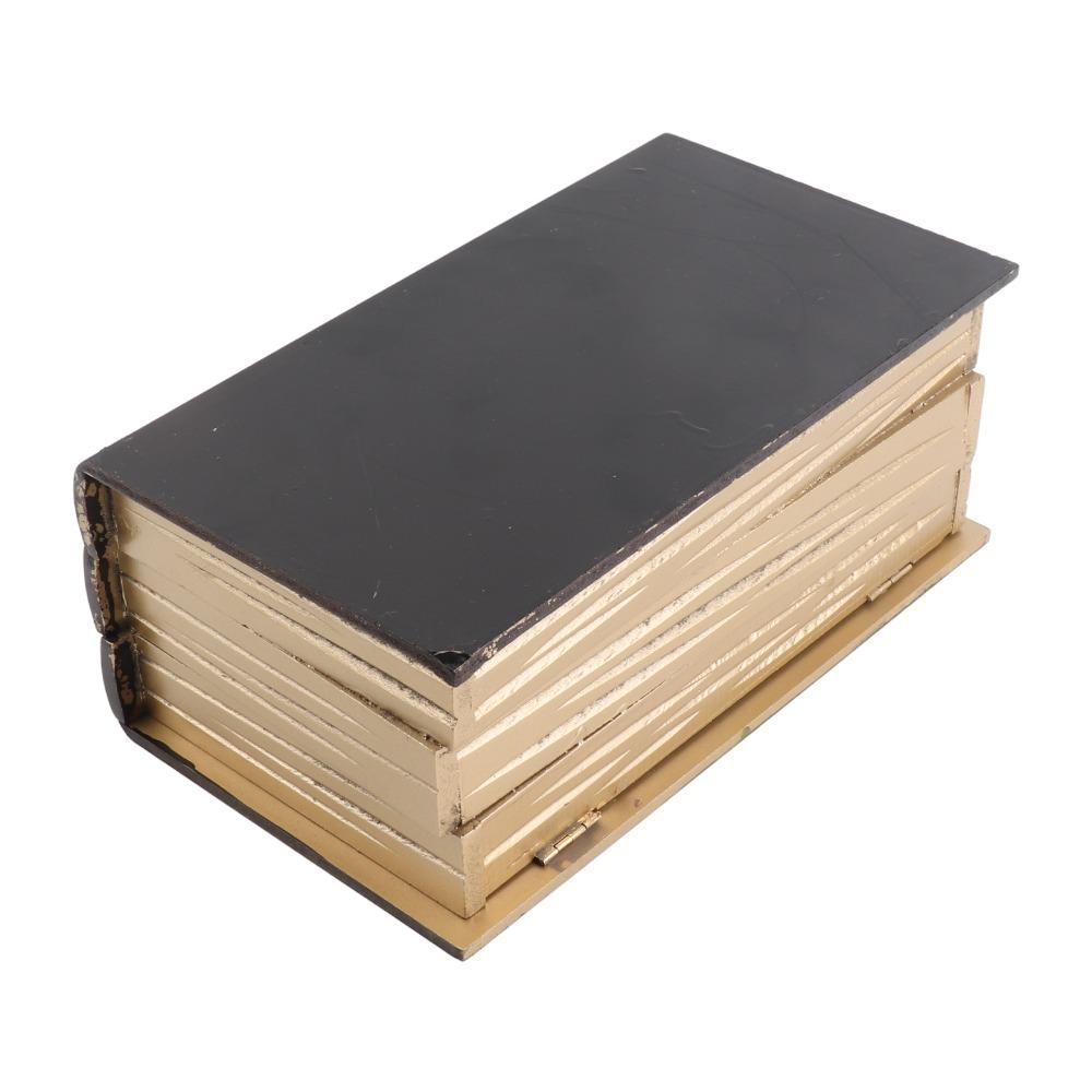 Wood Book Tissue Box Cover Antique Napkin Holder Box Antique Book Box Cover Office Desk