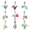 Original Design  Champion Soccer Jersey Beaded DIY Charm Accessories