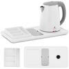 Conjunto de Boas-Vindas para Hotel Chaleira Elétrica com Bandeja 12 L 1800 W Branco