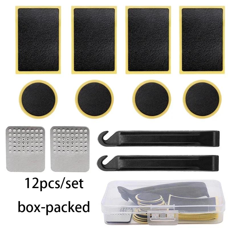 Quick-Fix Glue-Free Bicycle Tire Repair Patche 1/30/50pcs Durable Protection for Mountain Road Bikes with Easy Application amagi