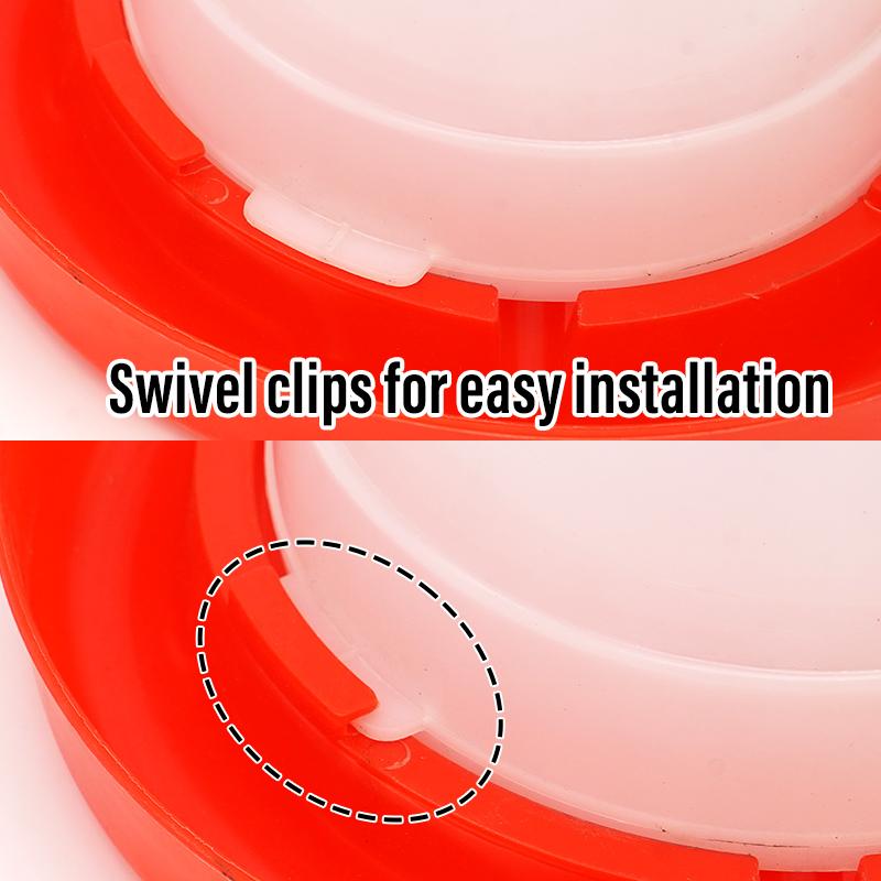 1.5/2.5/4L Chicken Water Dispenser Automatic Chick Drinker Bucket Drinking Farm Tools Quail Drinker Bird Waterer Poultry Feeding