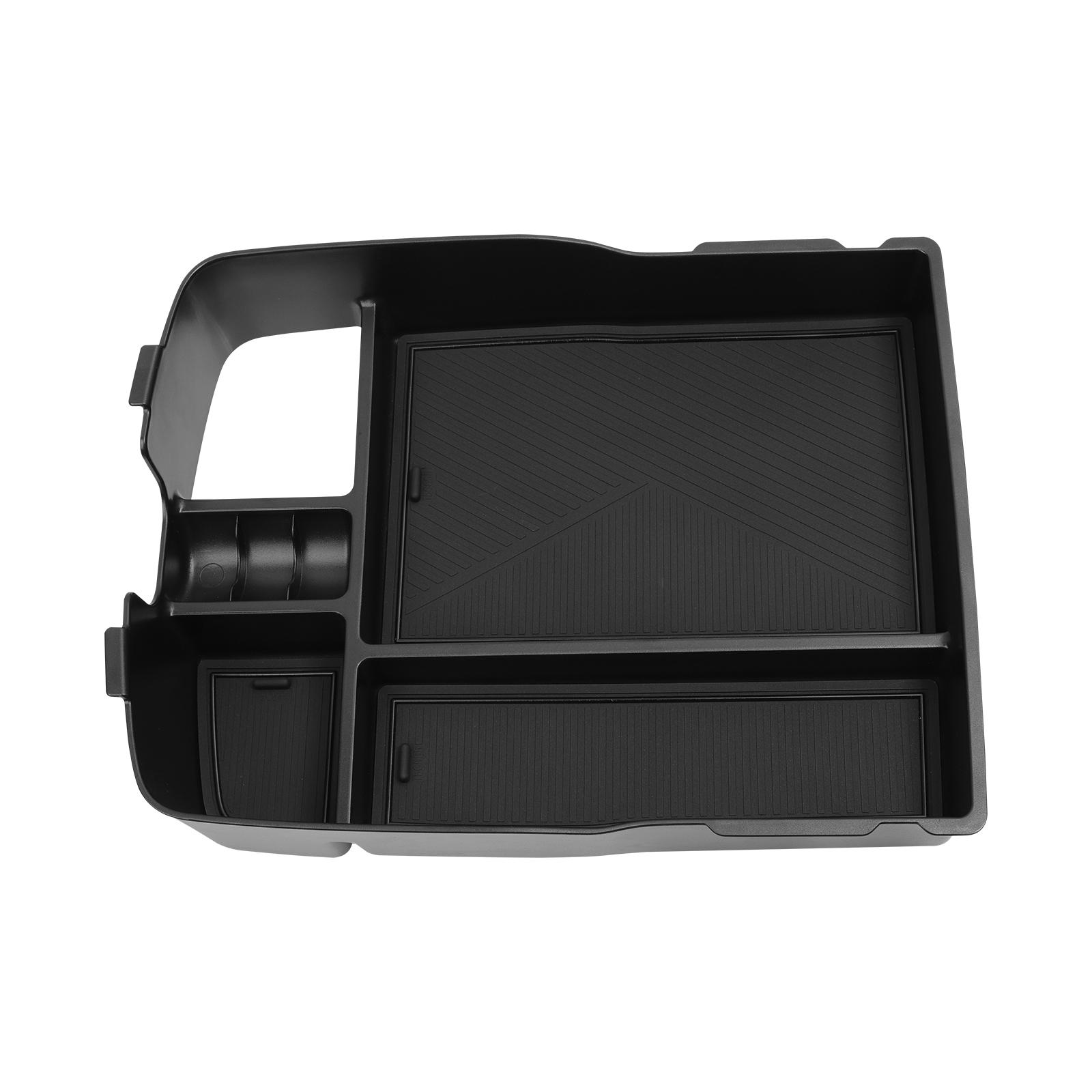 for Kia Telluride (US Version) 2020-2026 Center Console Armrest Box Car Storage Box Accessories Organizer Tidying Tray ABS Black