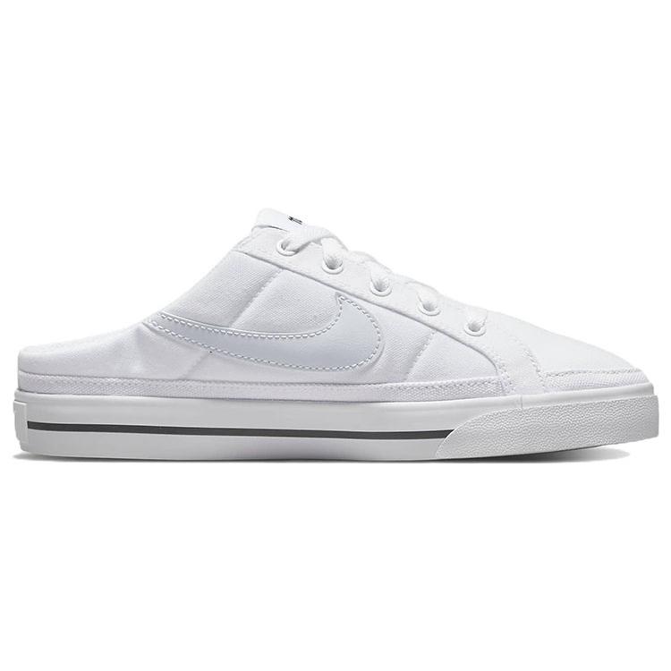 New Nike Court Legacy Mule 'White Light Blue Grey' Women's DB3970-101