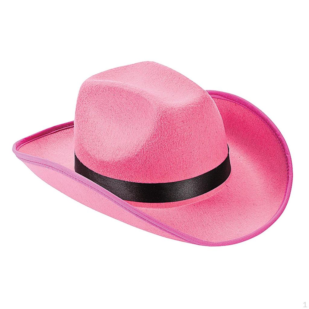 Cowboy Hat Cowgirl Hats Costume Accessories Decor Headwear Dress Sun Jazz for Bridesmaid Men