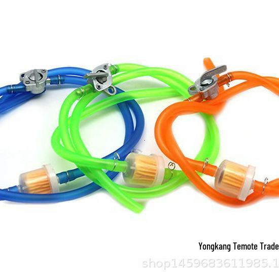 

Universal Motorcycle Gasoline Filter with Oil-Resistant Tube and Switch чёрный