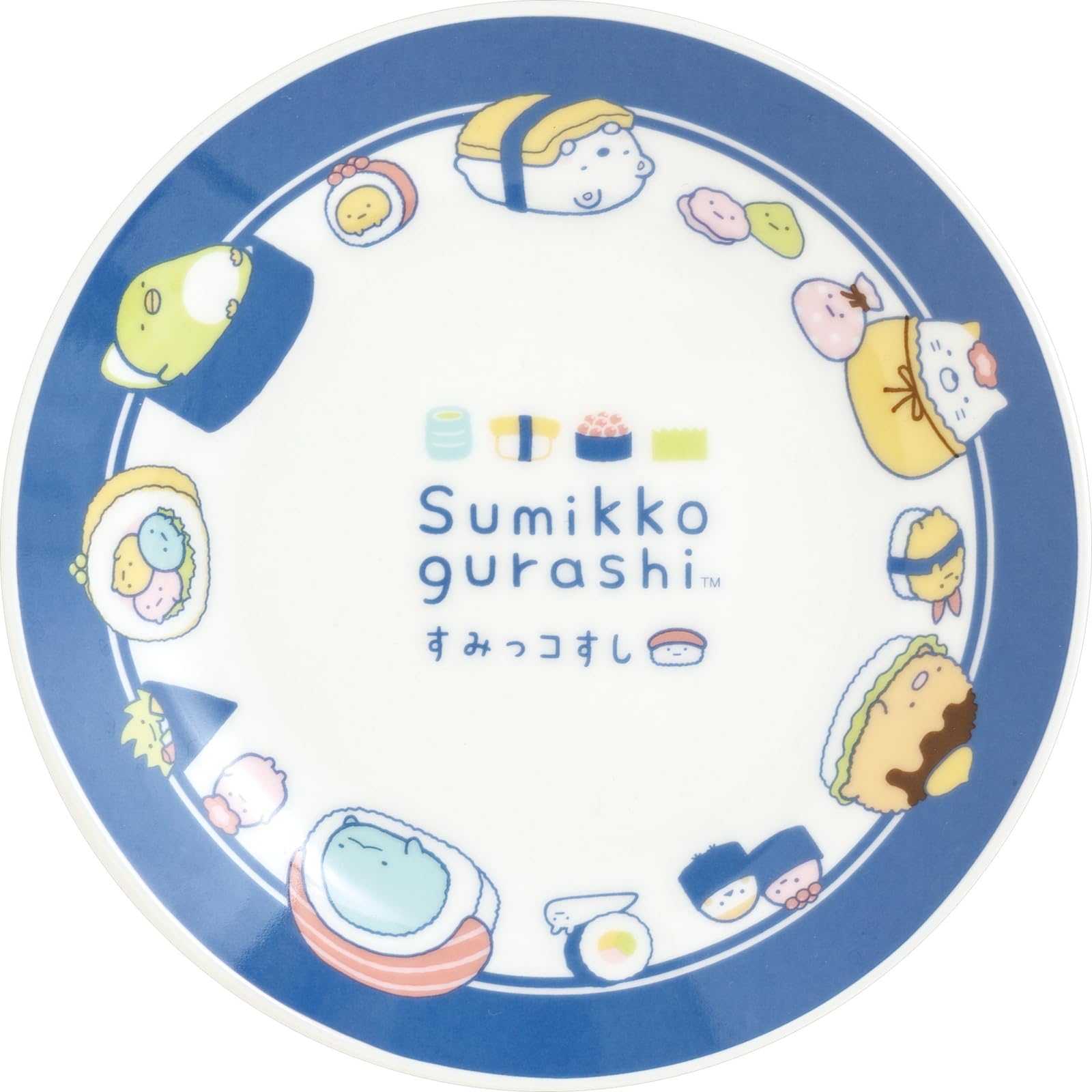 TK24102 Sumikkogurashi Sushi Plate
