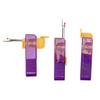 3 Pcs Seam Rippers 180 Degree Rotation Folding Purple Thread Rippers for Household Sewing DIY Crafts