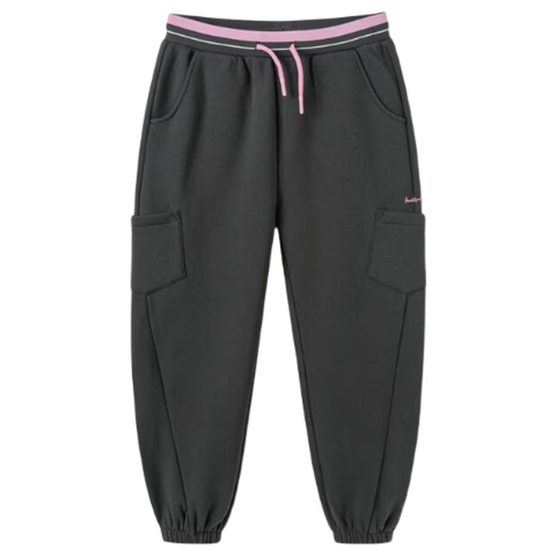 Balabala Girls  Winter Fleece-Lined Joggers 165