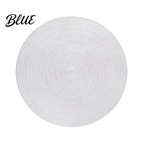 Easy Clean Placemats Mat Wear-Resistant Placemat Resistant Heat Reusable PVC Dining Table Stain-proof Stain-Proof for Home Kitchen Protection Mats
