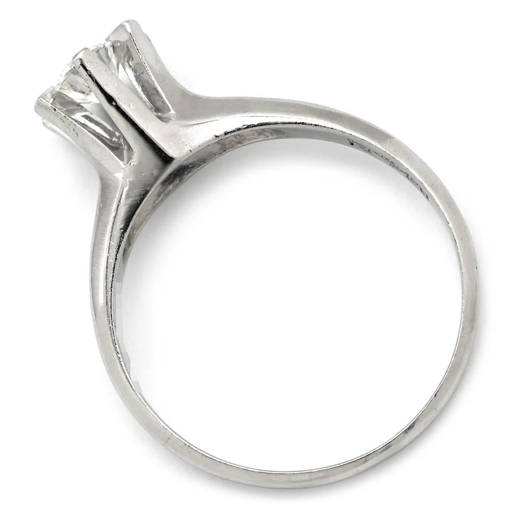 NON BRAND - Solitaire Diamond VS1Ring ring Pt900/diamond #12(JP Size) Array