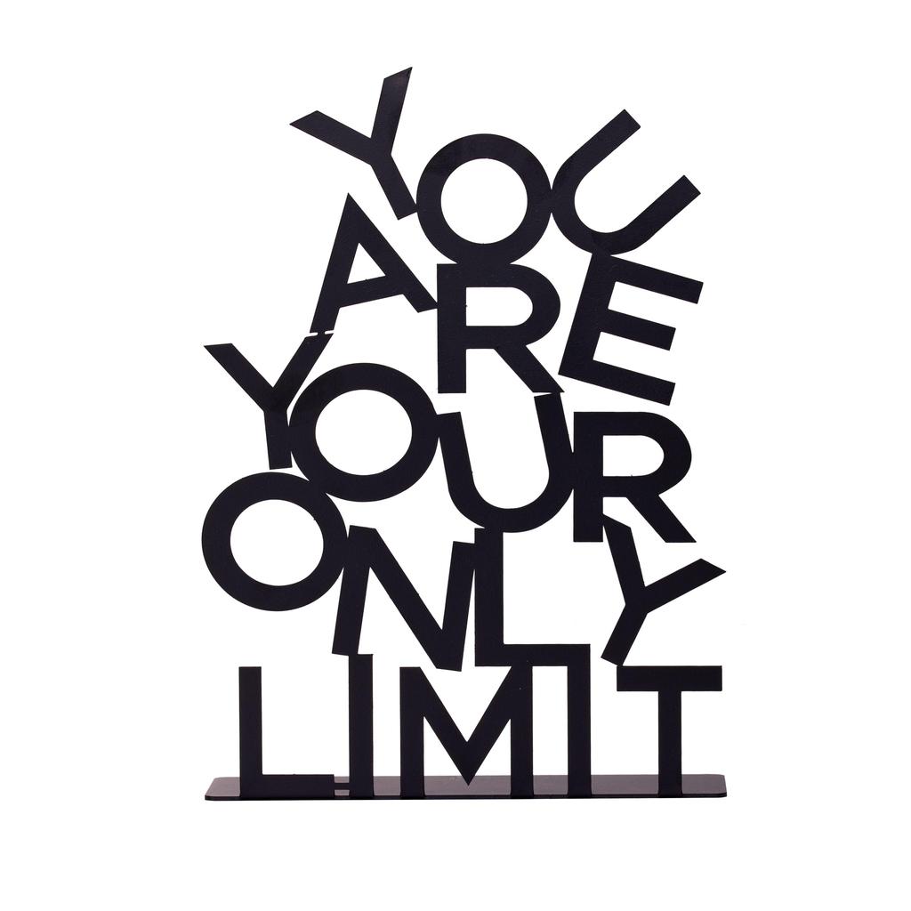 Muyika Metal Tabletop Decorative Object & Figurine Your Limit Bbl-m