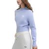 FILA Original Fashion Casual Comfortable Short Pullover Knit Sweater Women sweater Misty-Blue F51W449401F-LB