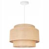 Hanging Lamp, Ceiling Chandelier, Lampshade, Boho Juta