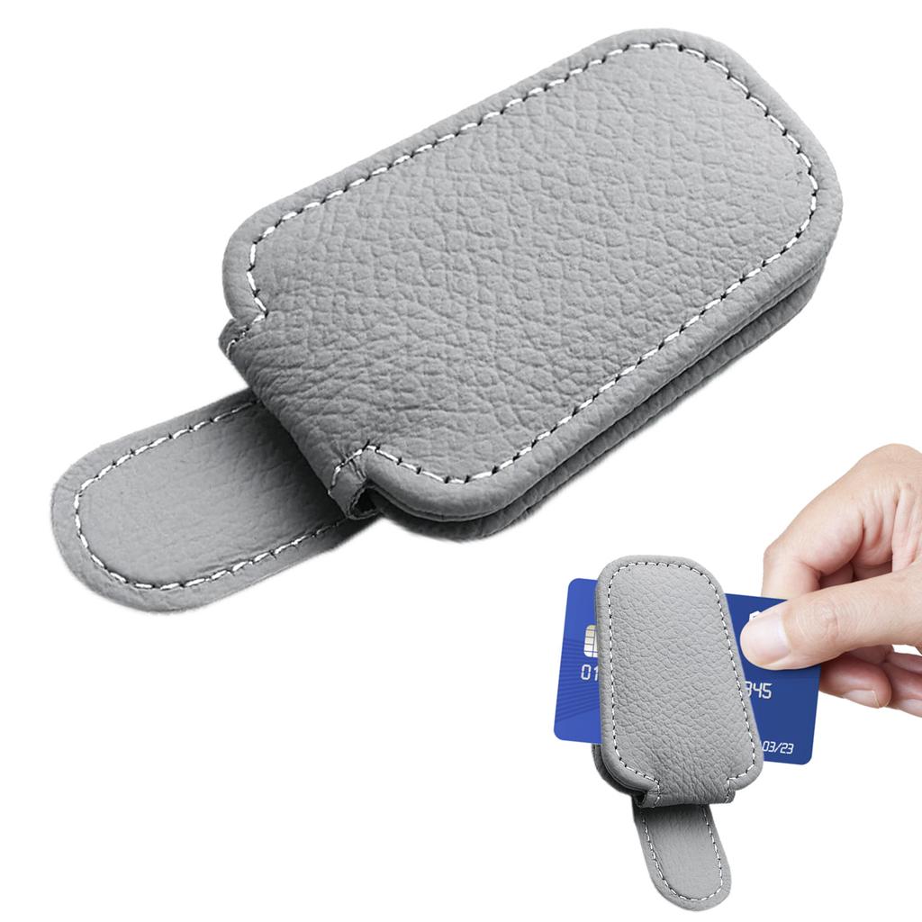 Magnetische Sonnenbrillenhalter für das Auto Universal Autoaufhänger-Clip Brillenhalterung Ticketkarten-Clip Brillenhalterung Auto-Sonnenblenden-Zubehör