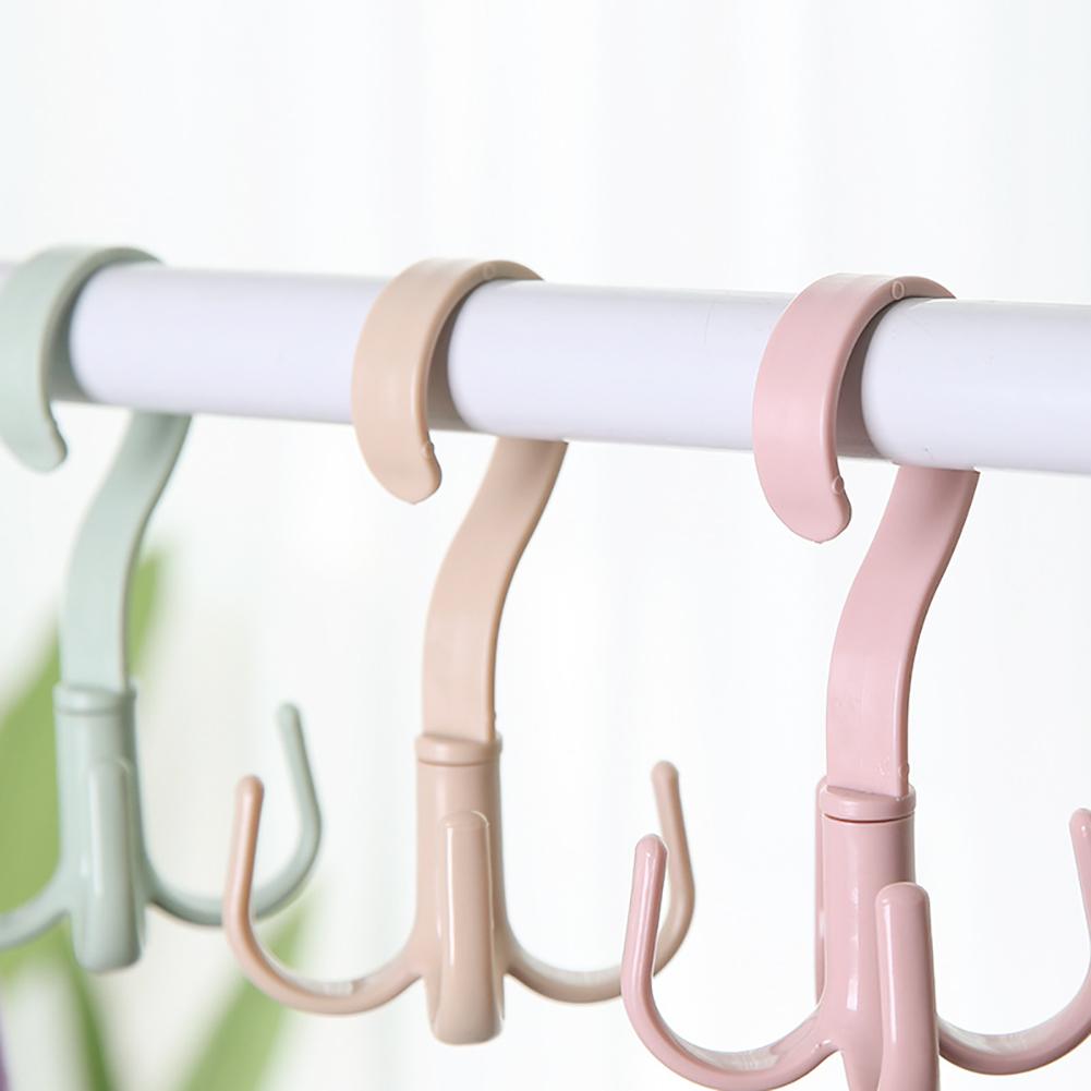 Handbag Bag Holder Space Saving Hanger Cabinets Clothes Rack 360 Degree Rotation Shoes Belt Scarf Hanging Rack