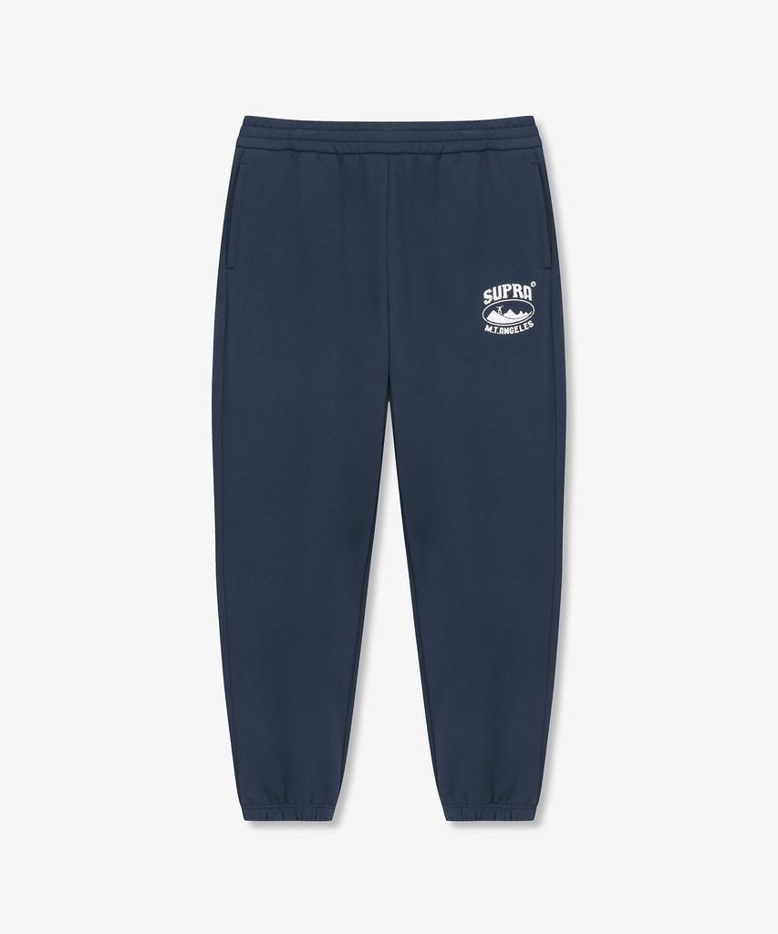 SUPRA Round Mountain Graphic Jogger Pants (Blue)