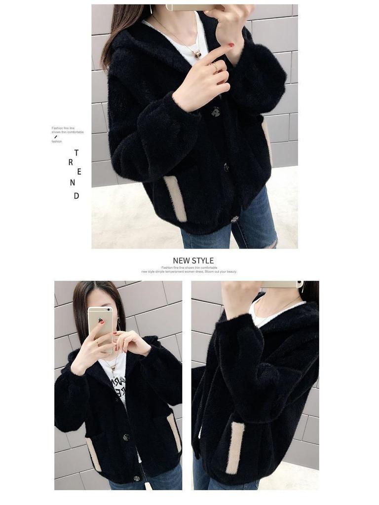 Women's Versatile Hooded Cardigan Jacket 2025 - Spring & Autumn Loose Sweater Jacket