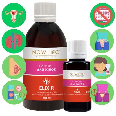 Elixir para la salud de la mujer Suplemento dietético a base de hierbas New Life