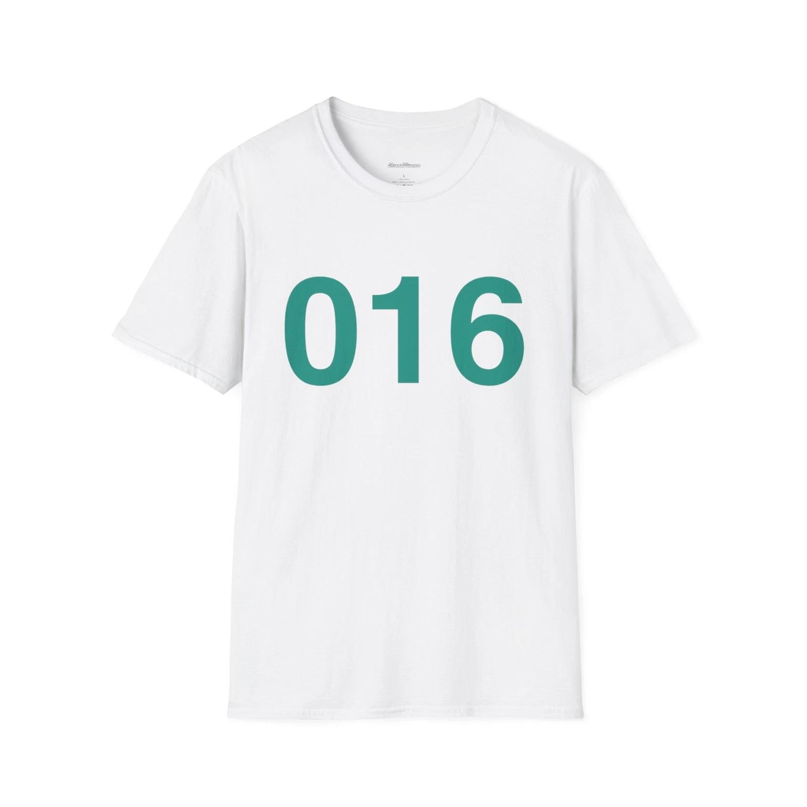 016 Player T-Shirt, Unisex Tee, Softstyle Top, Trendy T-Shirt L
