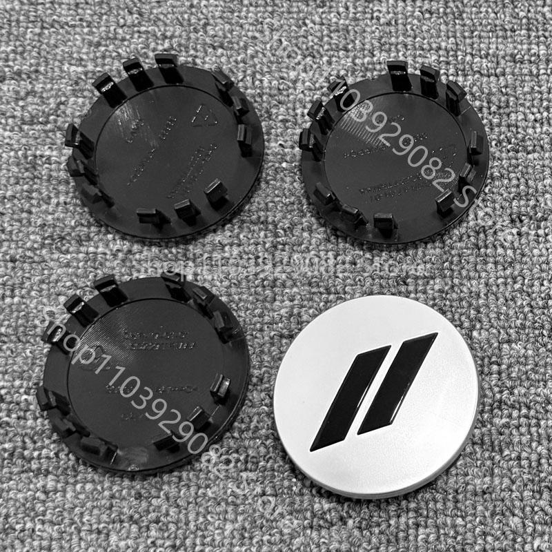 4 Stück 63mm SRT Radnabenkappen für Dodge Nitro Caliber Challenger Charger Journey Caravan Durango Chrysler 300 Auto-Radkappen