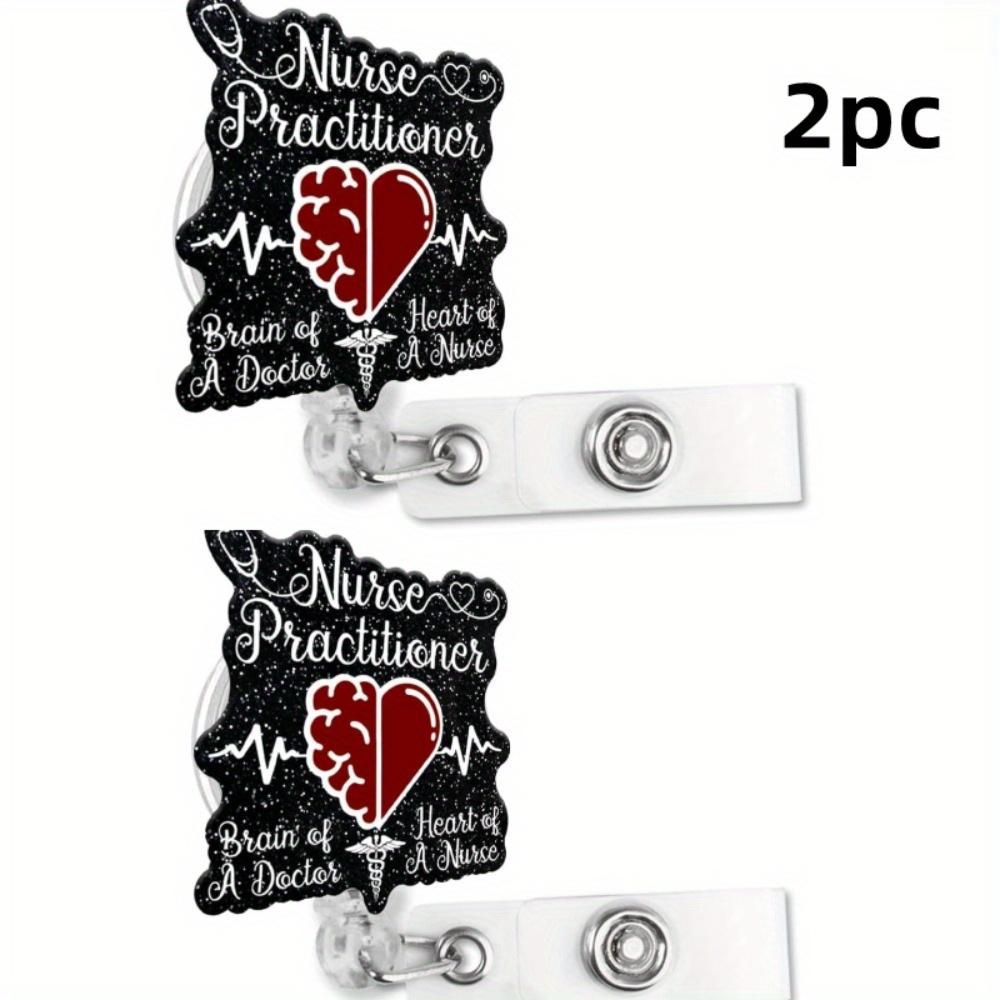 

Масштабируемый черный бейдж-ролик с зажимом-крокодилом. Веселый медицинский ID подарок для врачей и медсестер.