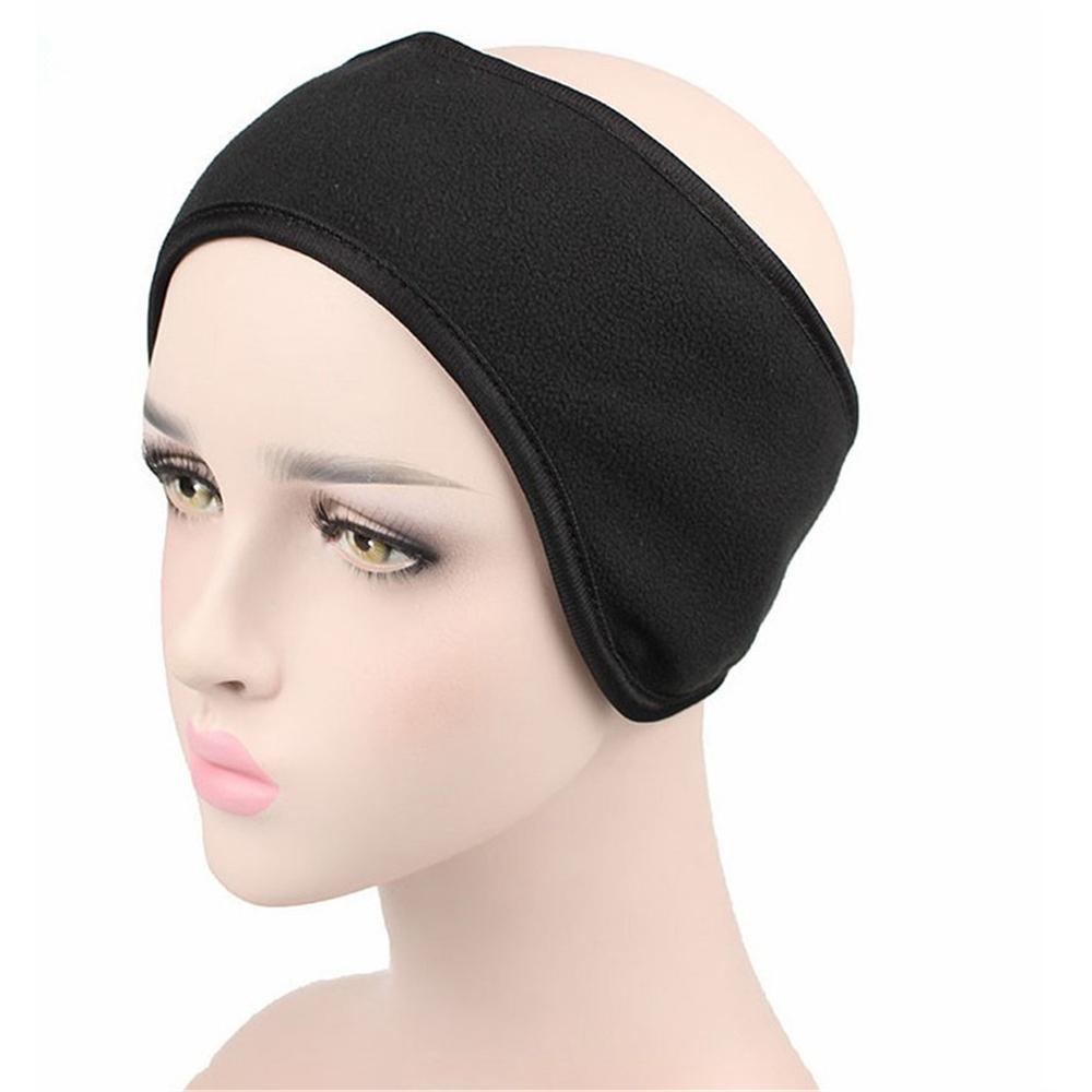 1PC Outdoor Soft Ear Warmer Headband Riding And Running Windproof Warm Fleece Ear Protection Hair Belt Headgear