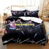 Game Kda The Baddest Bedding Set Single Twin Full Queen King Size Bed Set Aldult Kid Bedroom Duvetcover Sets Anime Bed Sheet Set