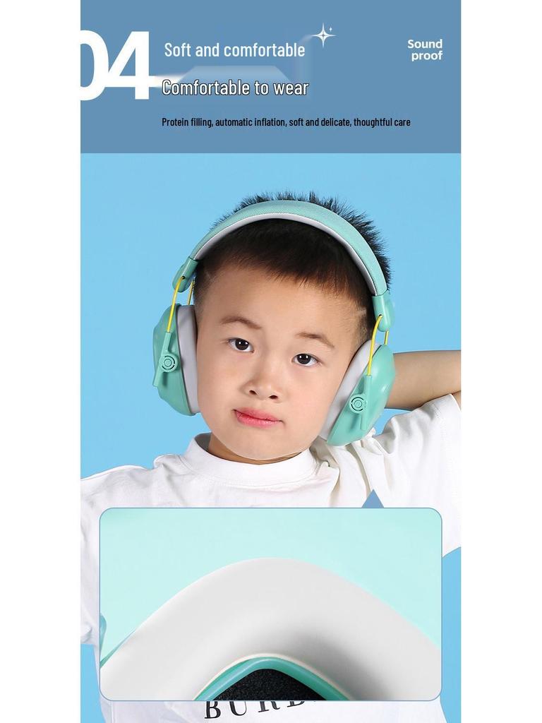 Kids' Noise-Reducing Sleep & Focus Soundproof Earmuffs