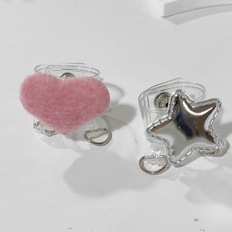 Ins Style Cartoon Wings Stars Hanging Buckle Extension Buckle Pendant Display Buckle Diy Jewelry Accessories Bag Charm Pendant