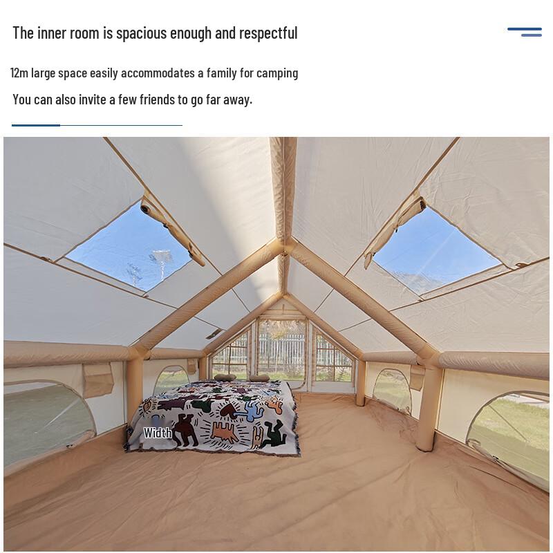 OEING Summer Night 12 Outdoor Inflatable Camping Tent