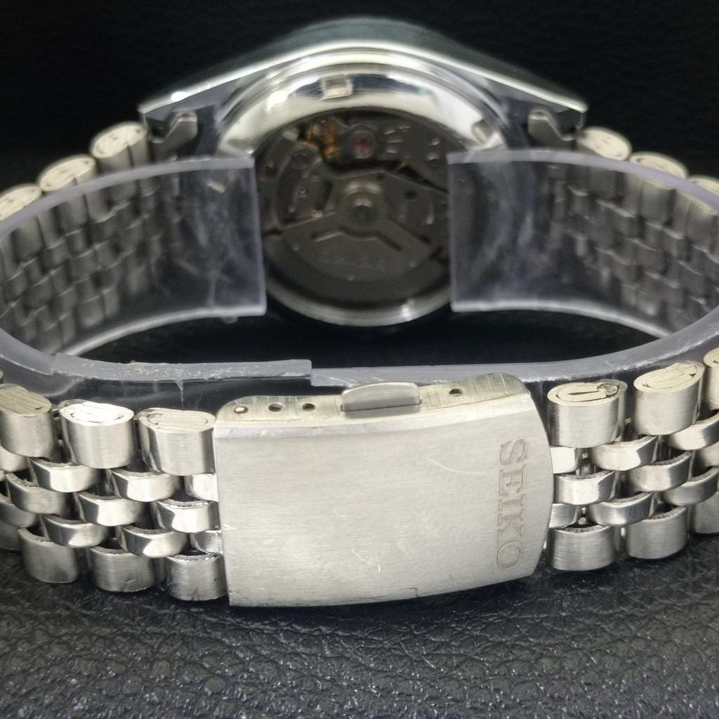 JAPAN VINTAGE REFURBISHED SEIKO 5 AUTOMATIC MENS ROMAN FIGURE WATCH a442101-4