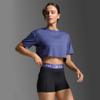 Tutaimjeuyu (Women'S) Foam Soft Jersey Crop Short Sleeve Tee Wr7371Afdk-Fdk