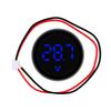 DC 4-100V LED Digitaal Display Ronde Twee-draads Voltmeter DC Digitale Auto Voltage Stroommeter Volt Detector Tester Monitor Paneel