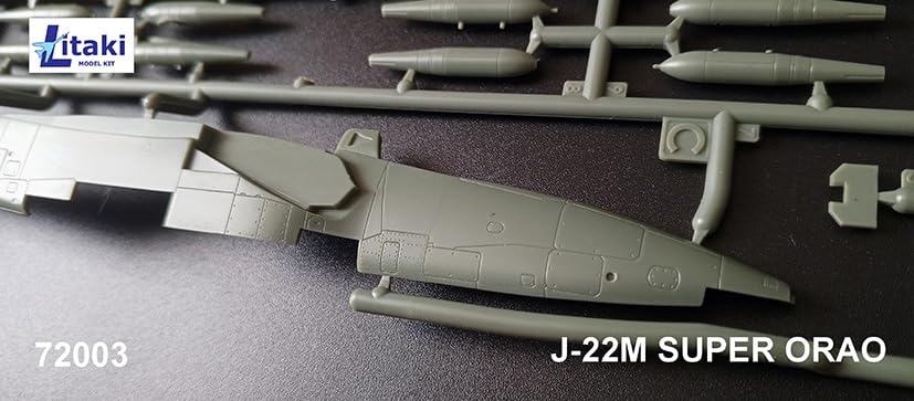 Ritaki Model 1/72 Yugoslav SOKO J-22M Super Orao Light Attack Aircraft Plastic Model Kit UL72003 (Airplane)