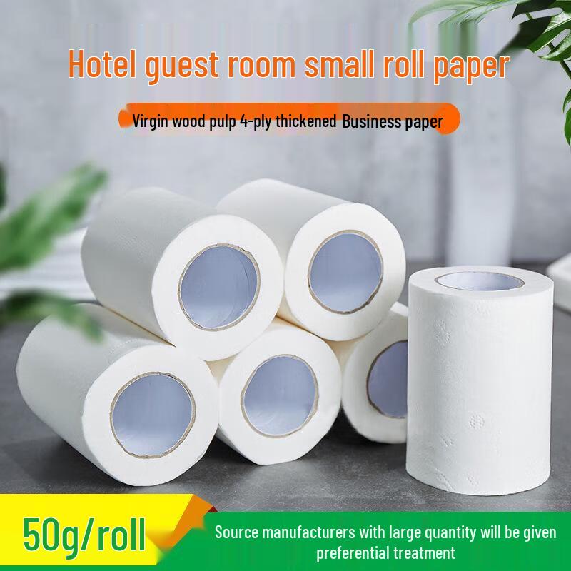 Papel Higiénico Grueso de 4 Capas para Habitación de Hotel