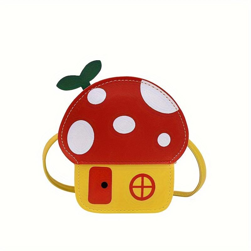 Trendy Crossbody Bag Trendy Small Crossbody Bag, 1pc | Stylish Coin Purse for Kids красный