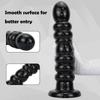 37x7cm Bardzo Duże Gwintowane Koraliki Analne i Dilator dla Mężczyzn i Kobiet