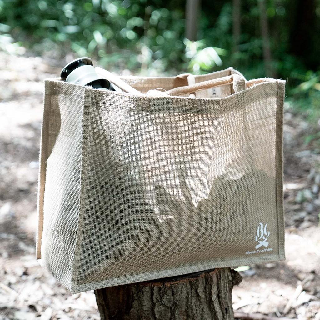 Bush Craft Bushcraft Hemp Tote Bag (BC) Beige Large