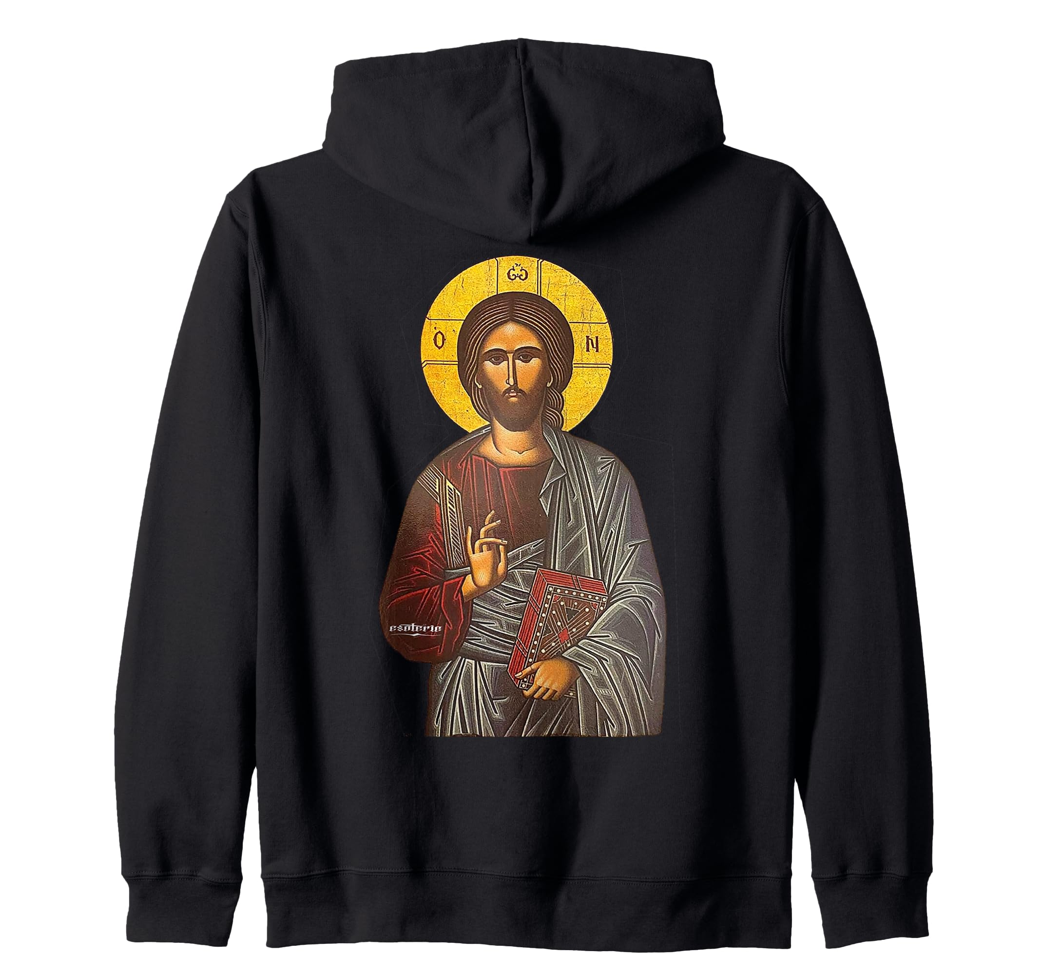 

Jesus Christ Icon Greek Zip Hoodie