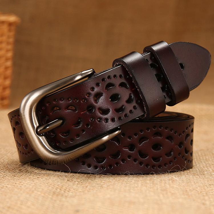 Curea Lată din Piele Naturală pentru Femei - Simplă & Versatilă, Accesoriu de Modă Stil Coreean